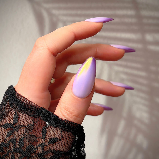 Lavender Chrome Elegance