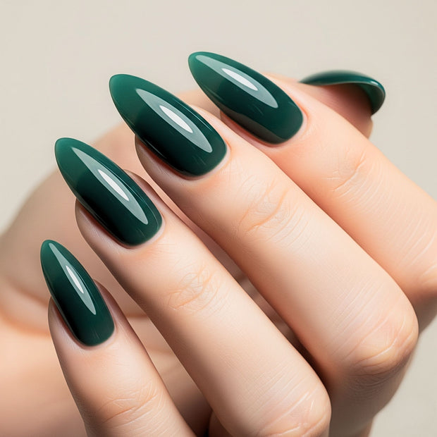 Dark Sheer Teal Green