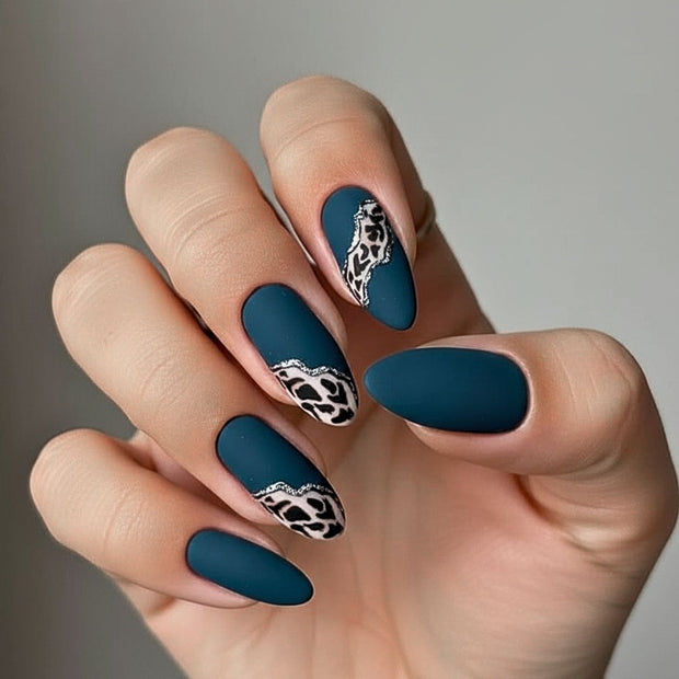 Teal Leopard