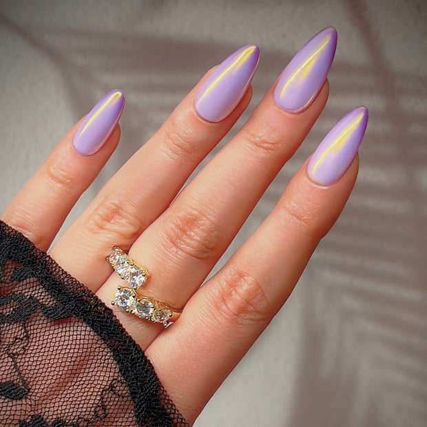 Lavender Chrome Elegance