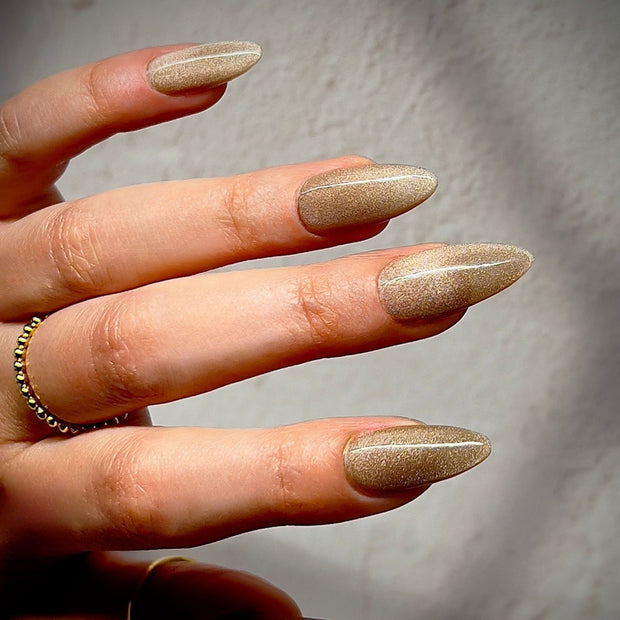 Golden Silver Cateye