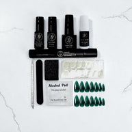 Dark Sheer Teal Green