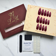 Dark Wine Red